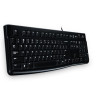 Clavier filaire K120 USB AZERTY Noir - LOGITECH - CLA_LOG_K120_RETAI