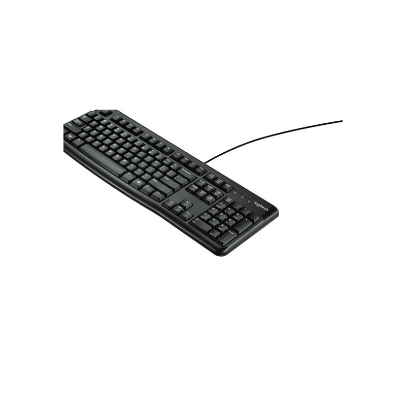 Clavier filaire K120 USB AZERTY Noir - LOGITECH - CLA_LOG_K120_RETAI