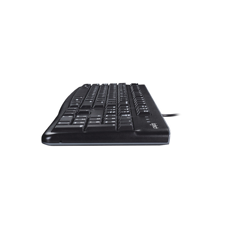 Clavier filaire K120 USB AZERTY Noir - LOGITECH - CLA_LOG_K120_RETAI