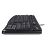 Clavier filaire K120 USB AZERTY Noir - LOGITECH - CLA_LOG_K120_RETAI