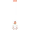 SUSPENSION BYRON E27 D18 CUIVRE