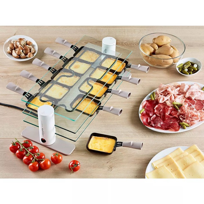 Raclette Evolution avec accessoires à fromage et deux grands
