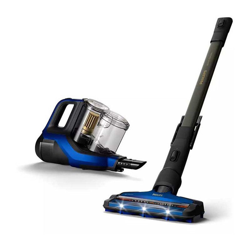 Aspirateur balai SpeedPro Max Series 8000 Noir/Bleu - PHILIPS - XC8049/01