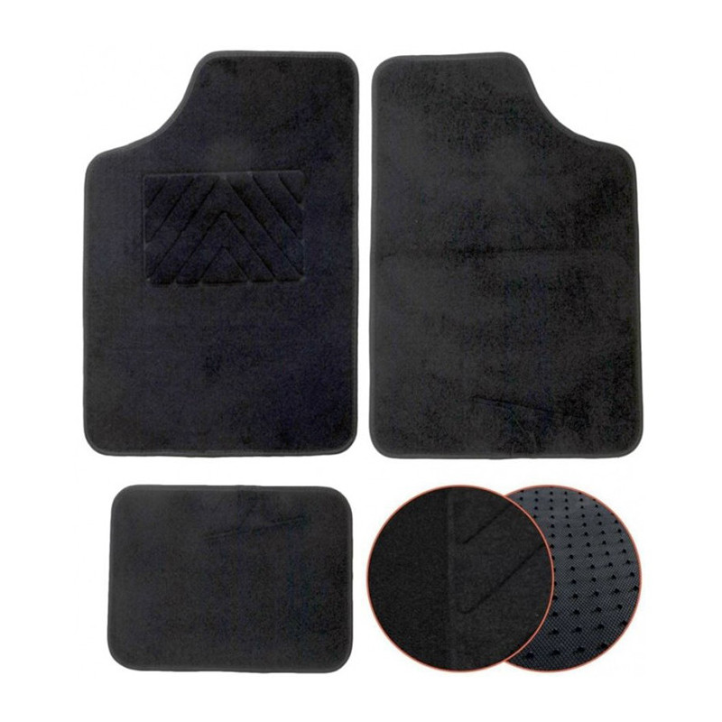 Kit 4 Tapis Moquette voiture universel - PERALINE - PER1222