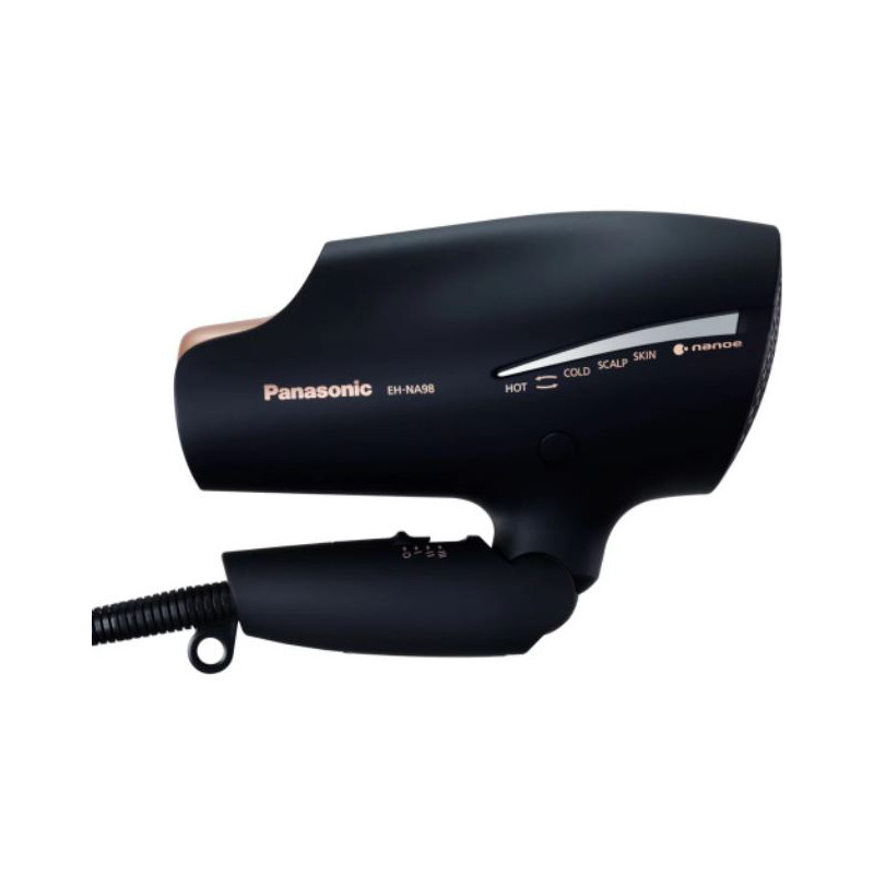 Sèche cheveux professionnel Technologie Nanoe 1800W Noir - PANASONIC - EH-NA98-K825