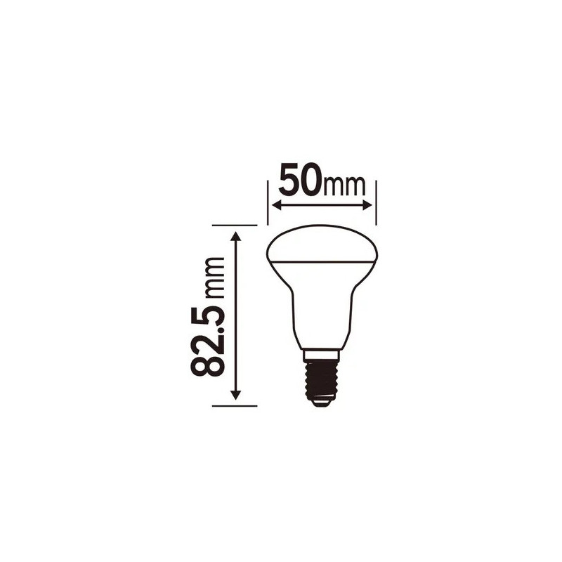 Ampoule LED E14 Spot 4.2W 470 lm (equiv 40W) 120° Blanc - LEXMAN - 5631127