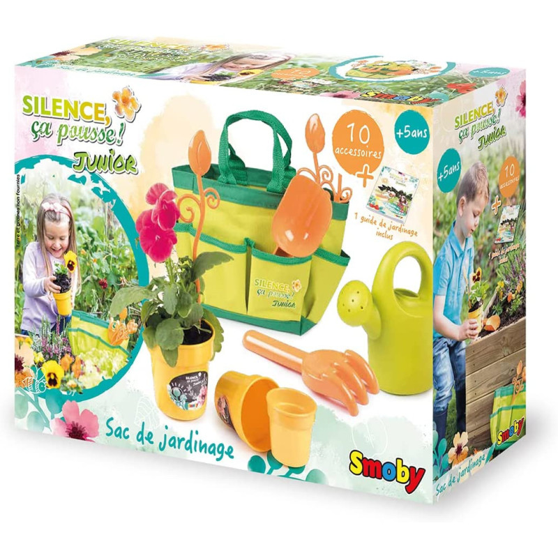 Silence ça pousse - SAC DE JARDINAGE - SMOBY- dès 5 ans