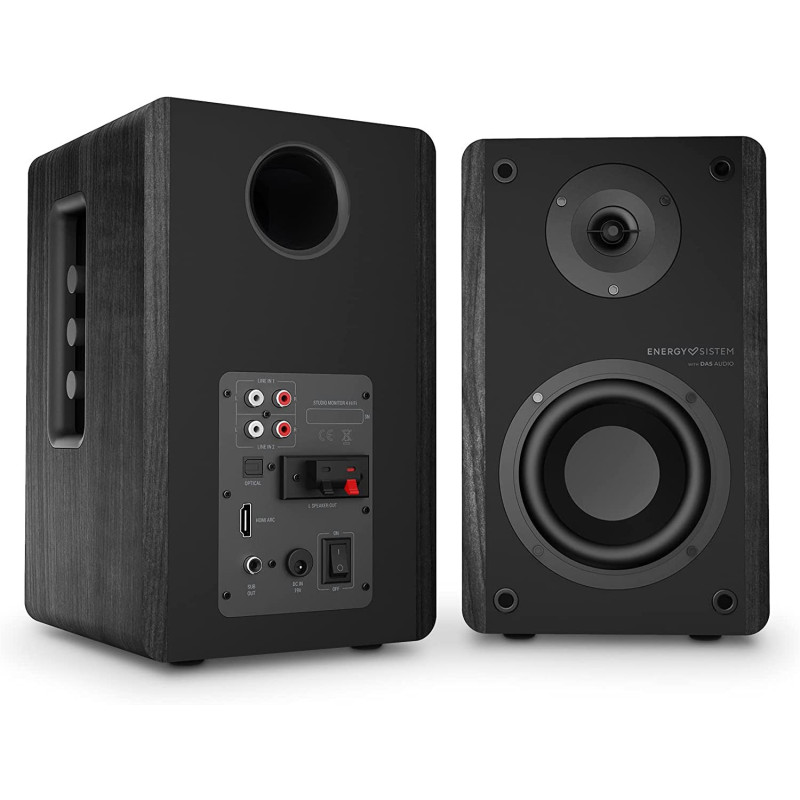 Enceintes PC Studio Monitor 4 50W Noir - ENERGY SISTEM - 452750