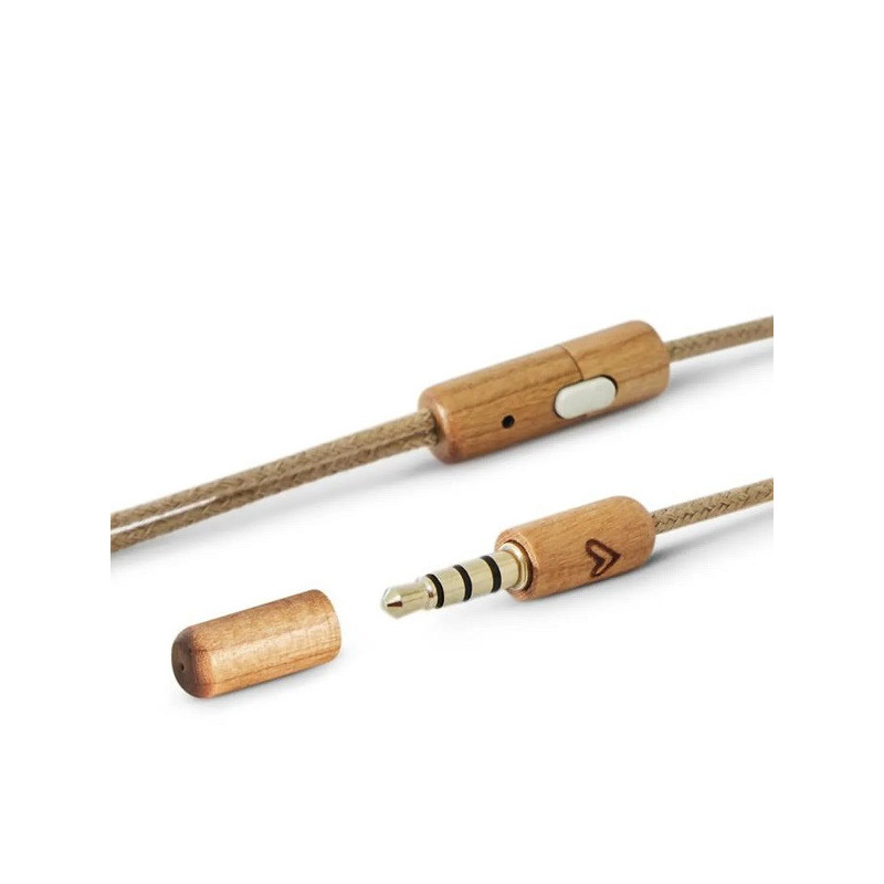 Écouteurs avec Microphone Eco Cherry Wood - ENERGY SISTEM - 450428