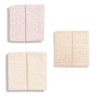 Set de 3 Langes Mousseline 50x50cm Petit Points / Pink Sparkle / Blush Rose - Gloop!