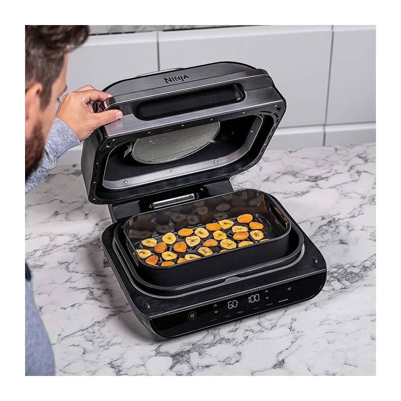 Grill & Friteuse à Air Foodi Max 2460W Noir/Inox - NINJA - AG551EU