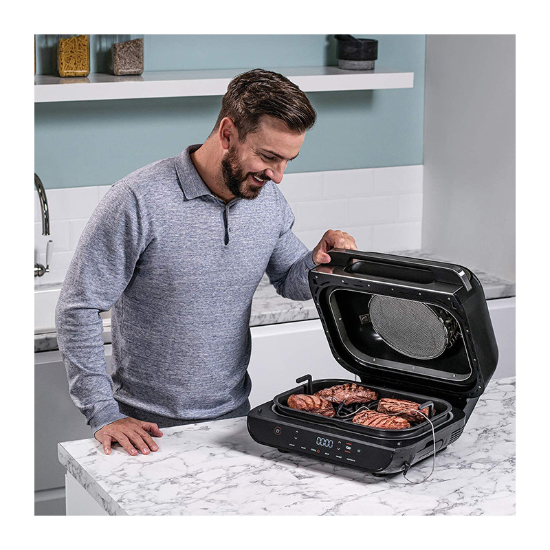 Grill & Friteuse à Air Foodi Max 2460W Noir/Inox - NINJA - AG551EU