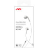 Ecouteurs Filaire Microphone Blanc - JVC - HAF17MWE