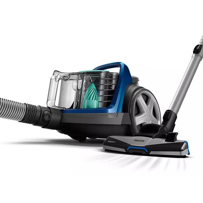 Aspirateur sans Sac PowerPro Active 5000 Series Bleu/Noir - PHILIPS -  FC9552/09 