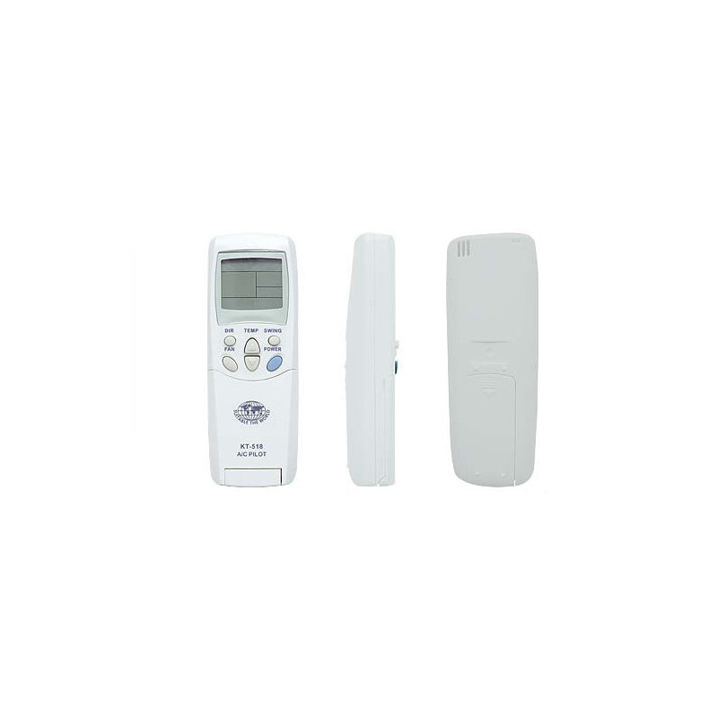 Télécommande universelle pour Climatiseur Blanc - UNIVERSAL REMOTE - KT-518