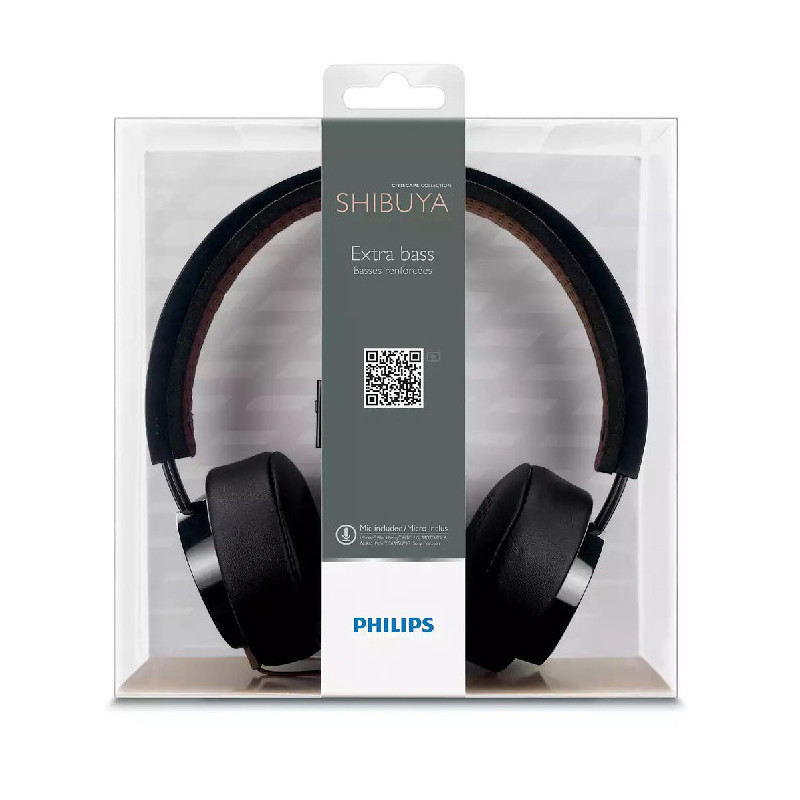 Casque Noir PHILIPS - SHL5205BK/00