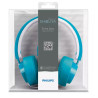 Casque Turquoise PHILIPS - SHL5205BL/00