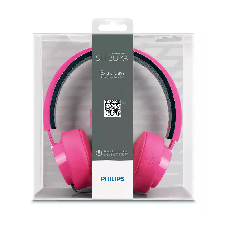 Casque Rose PHILIPS - SHL5205PK/00