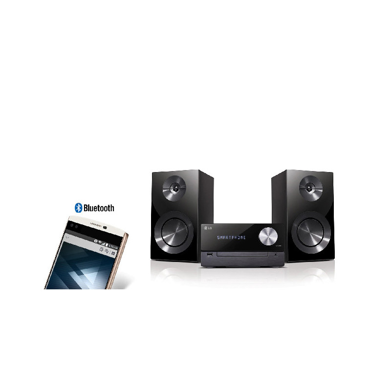 Micro Chaine hifi Bluetooth XBoom 100W Noir - LG - CM2460DAB