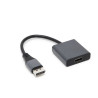 Convertisseur DisplayPort vers HDMI 10cm Noir - RADIOLA - FO1031