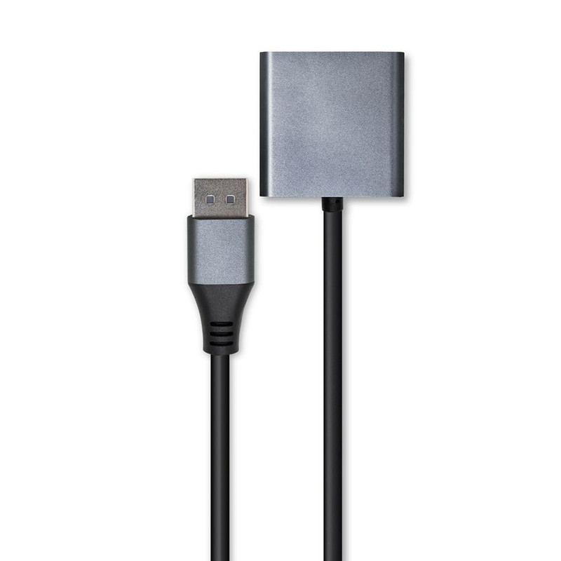 Adaptateur VGA femelle APM vers HDMI mâle noir - Electro Dépôt