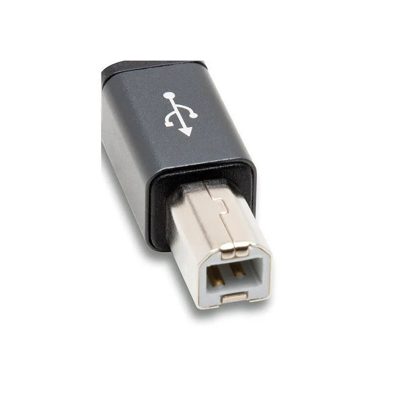 Câble USB 2.0 Type A/B Nylon 2m Noir - RADIOLA - FO1000