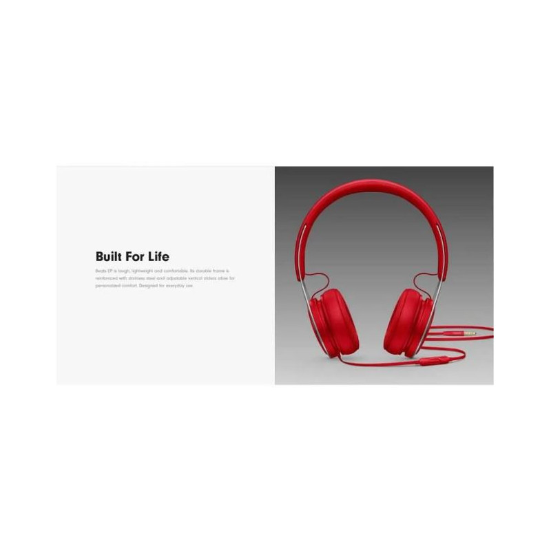 Casque Audio supra-auriculaire On-ear EP Rouge - BEATS - :36002019