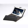 Etui & Clavier 9/10'' Universel Bluetooth X-305 Noir - WE - HOUWE00992