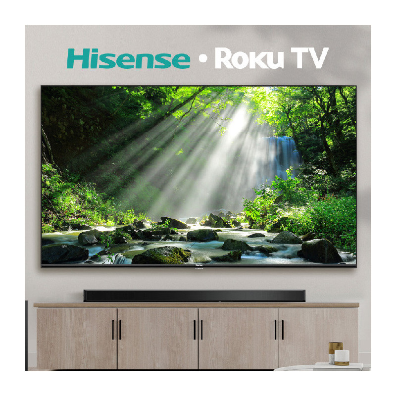 Barre de Son 2.1 Canaux + Caisson de Basses sans Fil 80W Noir - HISENSE - HS219