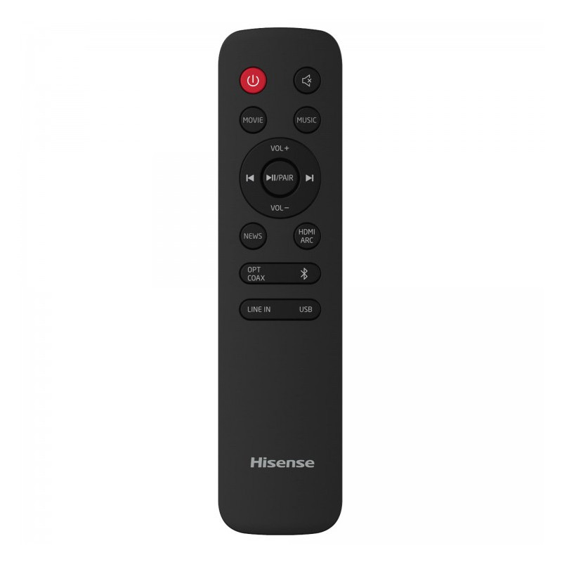 Barre de son 2.0 60W Noir - HISENSE - HS205