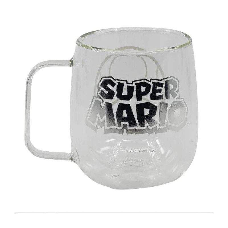 Mug Super Mario en verre 290mL - STOR - 77840018391