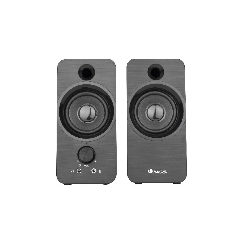 Enceinte audio PC 2.0 12W Noir - NGS - 69561115926