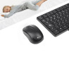 Clavier & Souris sans Fil AZERTY Euphoria Kit French Noir - NGS - 69561119394