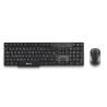 Clavier & Souris sans Fil AZERTY Euphoria Kit French Noir - NGS - 69561119394