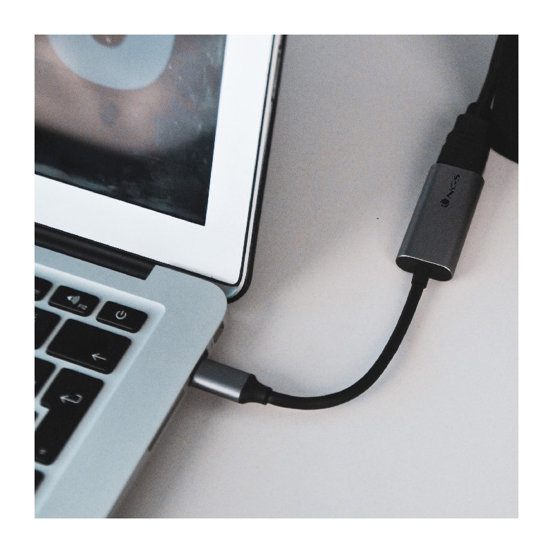 Adaptateur HDMI USB 2.0 Type-C Noir/Gris - NGS - 69561120590