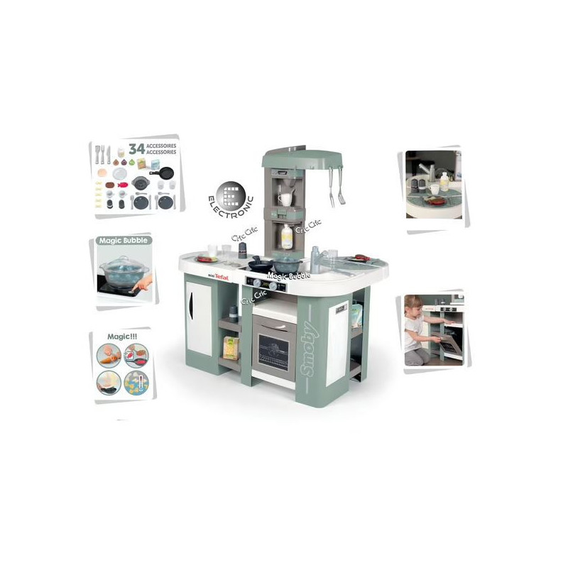 Cuisine Studio XL Bubble Tefal SMOBY - dès 3 ans