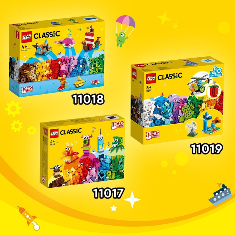 Monstres Créatifs LEGO Classic - Dès 4 ans