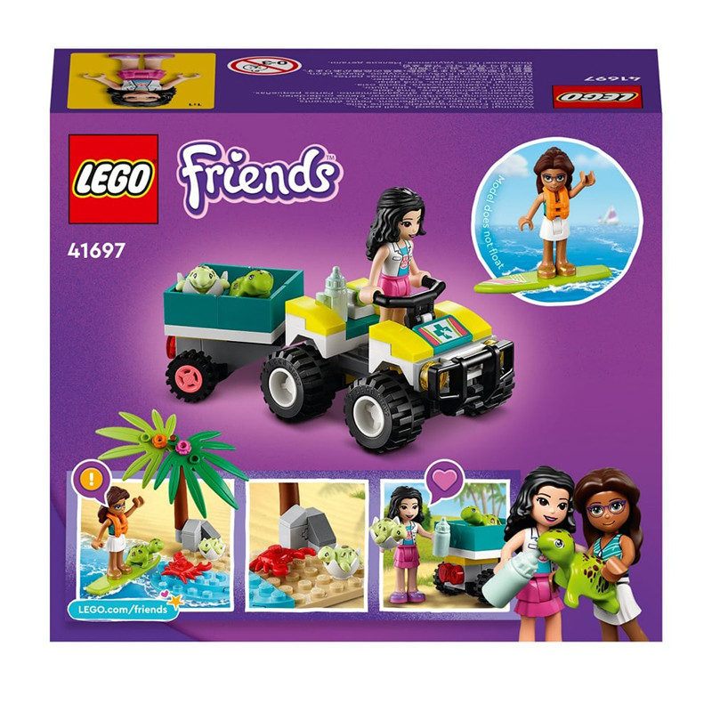 Le véhicule de protection des tortues LEGO Friends - Dès 6 ans