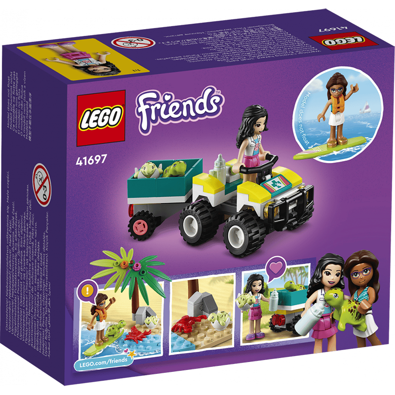 Le véhicule de protection des tortues LEGO Friends - Dès 6 ans