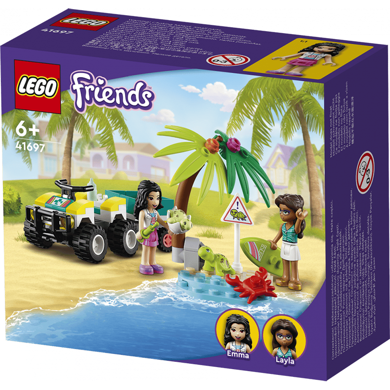 Le véhicule de protection des tortues LEGO Friends - Dès 6 ans