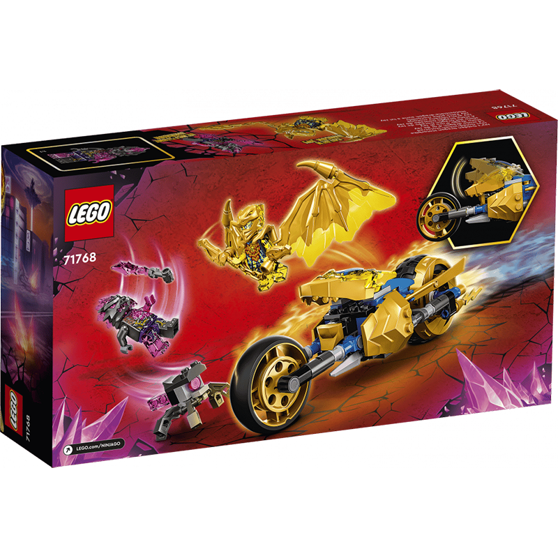 La moto dragon d'or de Jay LEGO Ninjago - Dès 7 ans 