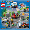 Le sauvetage des pompiers et la course-poursuite de la police LEGO City - Dès 5 ans