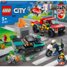 Le sauvetage des pompiers et la course-poursuite de la police LEGO City - Dès 5 ans