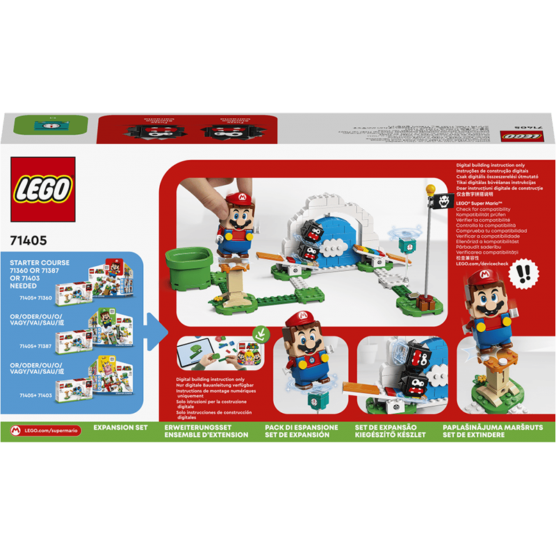 Ensemble d'extension la maison de Mario et Yoshi LEGO Super Mario - dès 6 ans