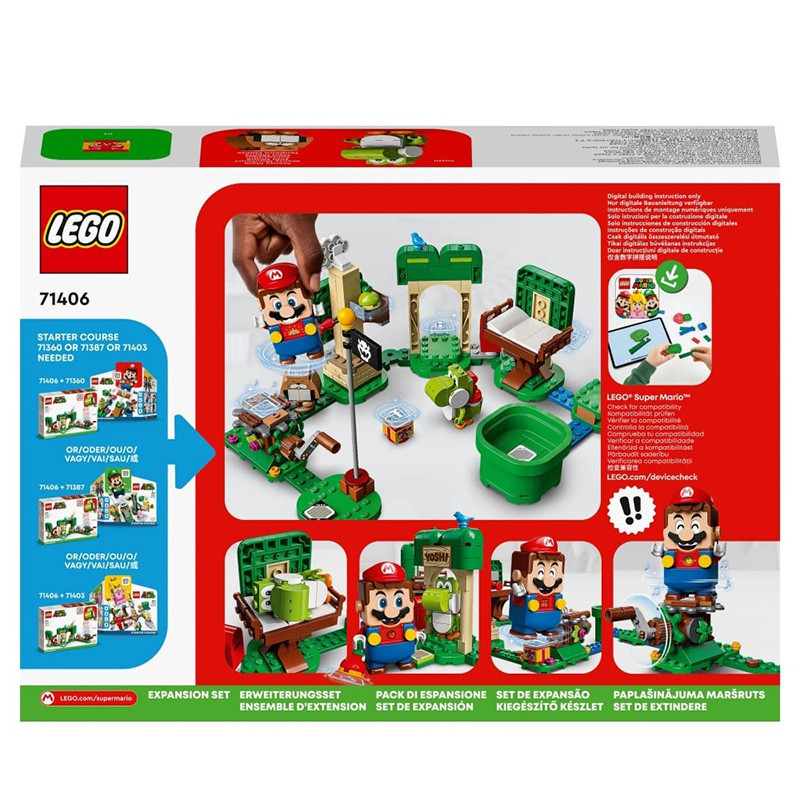 Ensemble d’extension La maison cadeau de Yoshi LEGO Super Mario - dès 6 ans