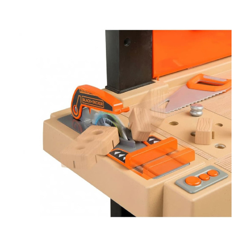 Établi Bricolo Ultimate + 95 accessoires Black & Decker SMOBY - Dès 3 ans