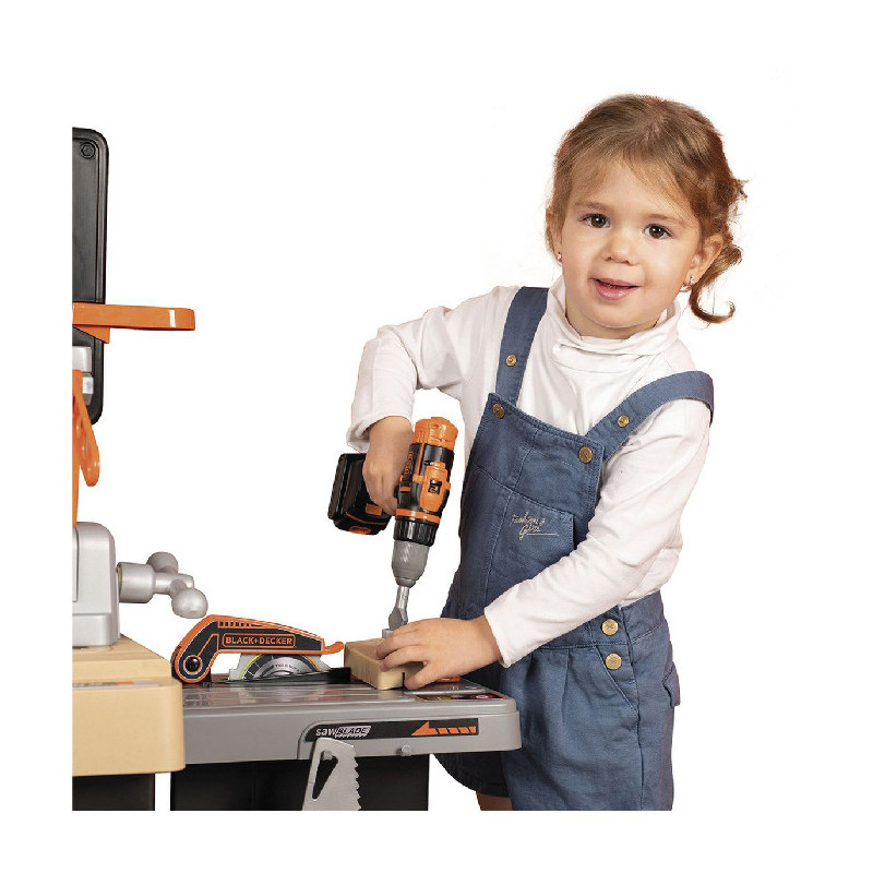 Atelier Mega Center Black & Decker SMOBY - Dès 3 ans