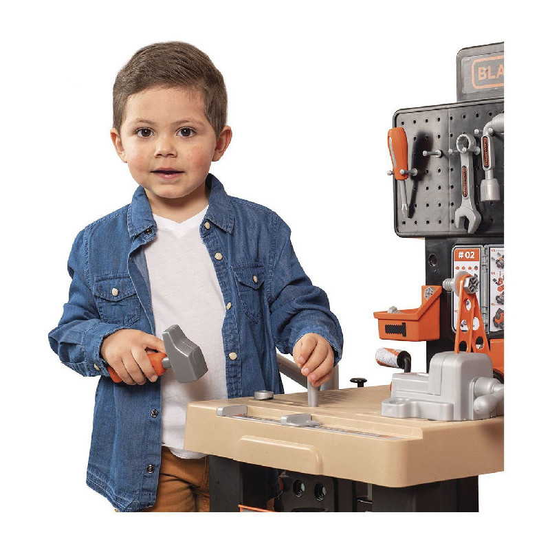 Atelier Mega Center Black & Decker SMOBY - Dès 3 ans