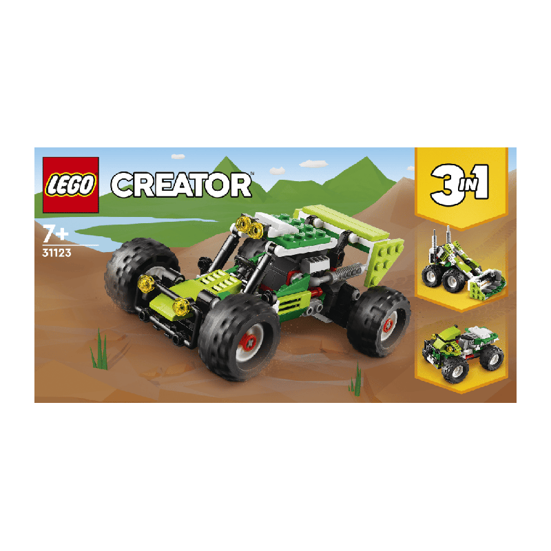 Le Buggy Tout-terrain 3en1 LEGO Creator - Dès 7 ans