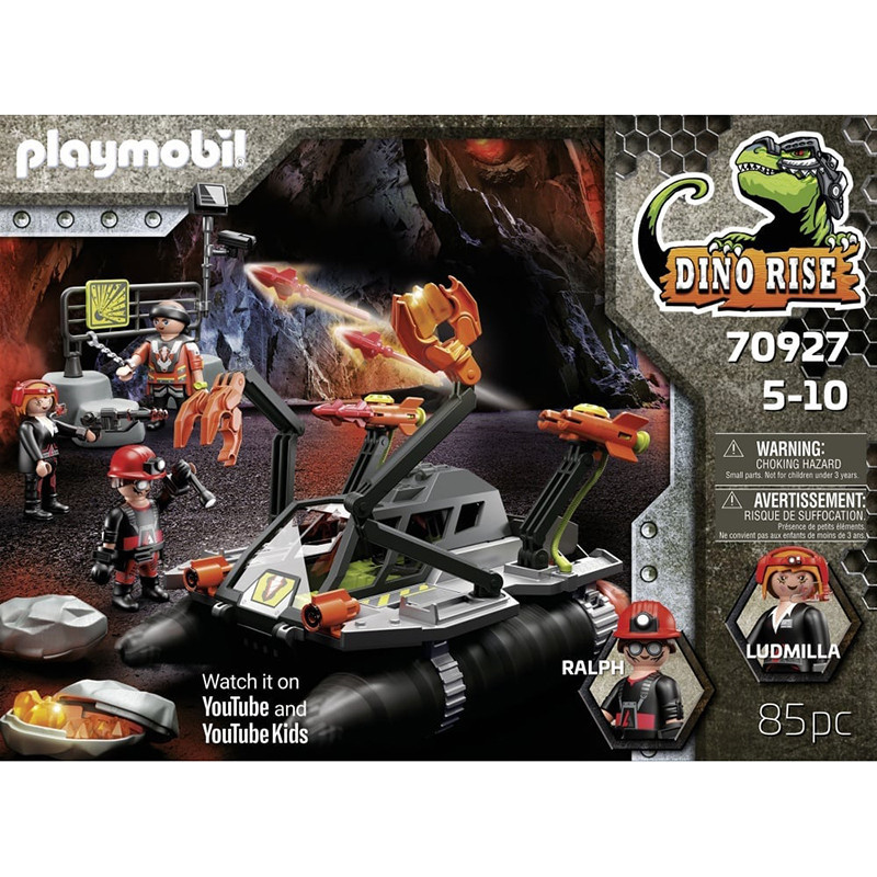 Navette de démolition de la Comet Corp PLAYMOBIL Dino Rise - dès 5 ans 